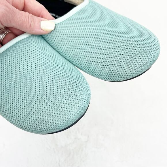 Mahabis Women's Slip-On Summer Shoes Mesh Breathable Mint Green EU 38 - Picture 6 of 8